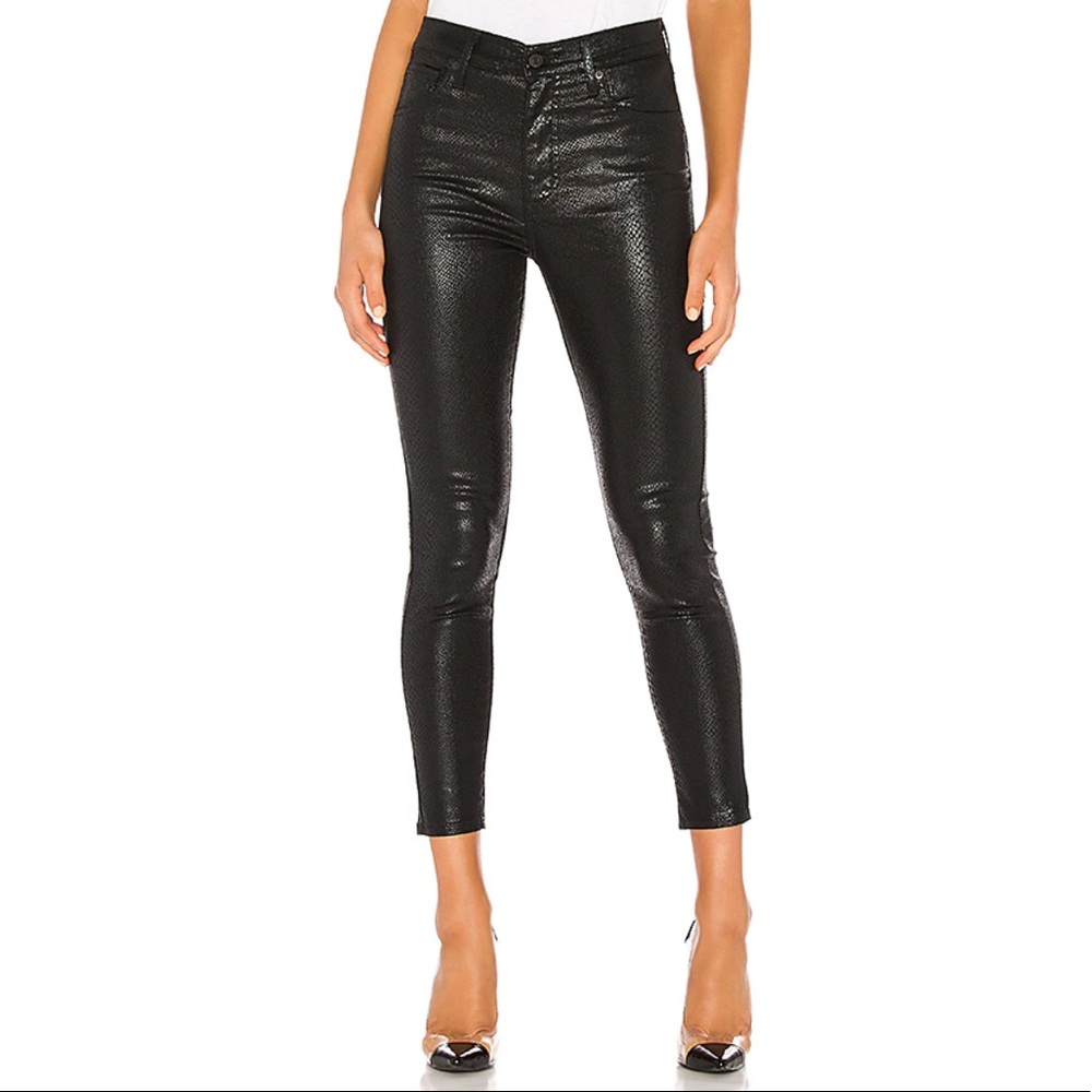 Levi’s Mile High Ankle Skinny - Black, size 25